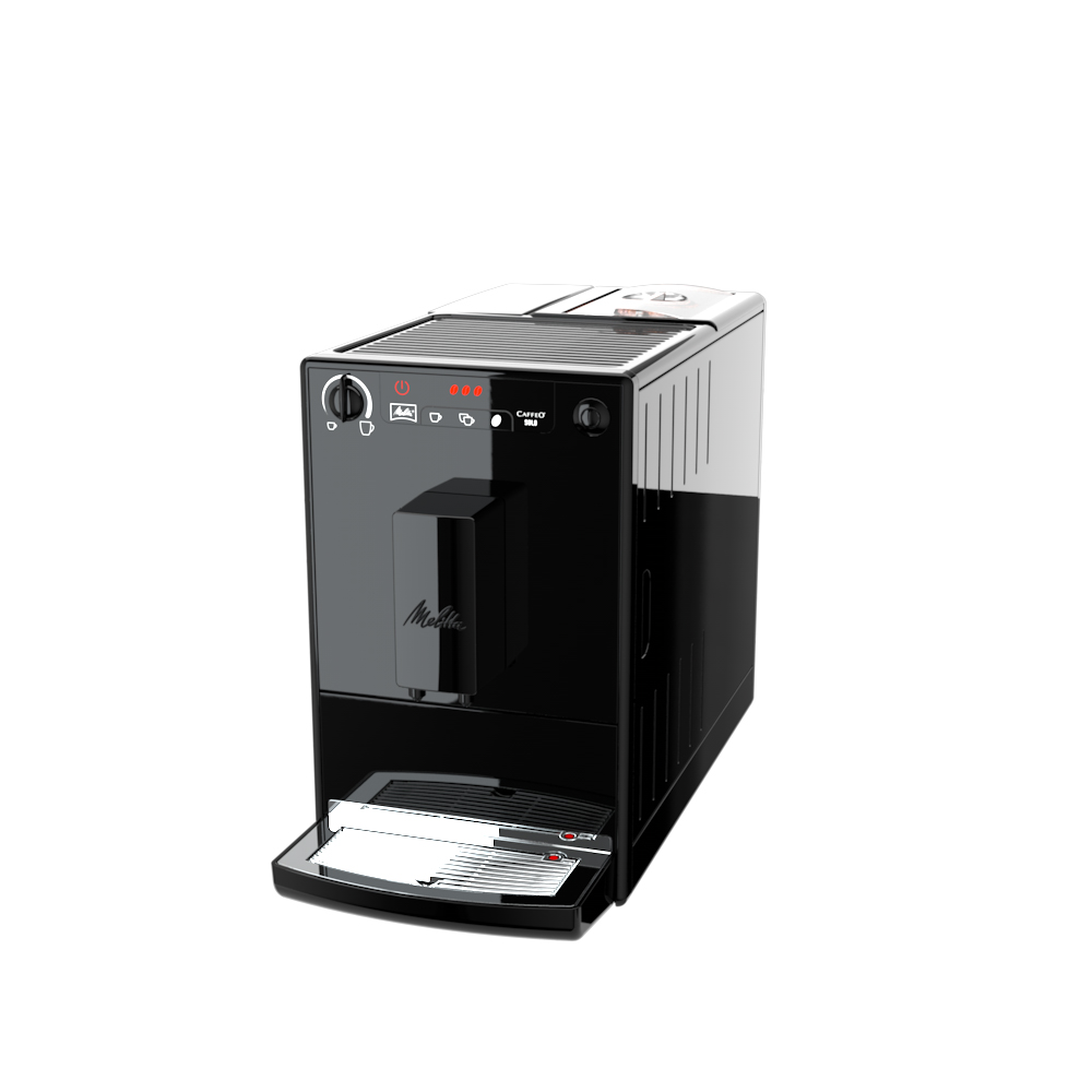 Melitta SOLO E950-222 Cafetera Superautomática Compacta con Molinillo  Integrado 15 Bares Negra, PcC