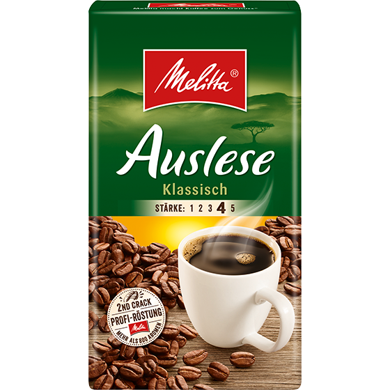 Café molido Melitta® Auslese Klassisch, 500 gr