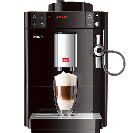 Caffeo® Passione® Kaffeevollautomat schwarz