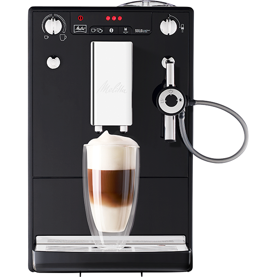 MELITTA E950-222 Cafetera automática con molinillo Caffeo Solo - Negro puro
