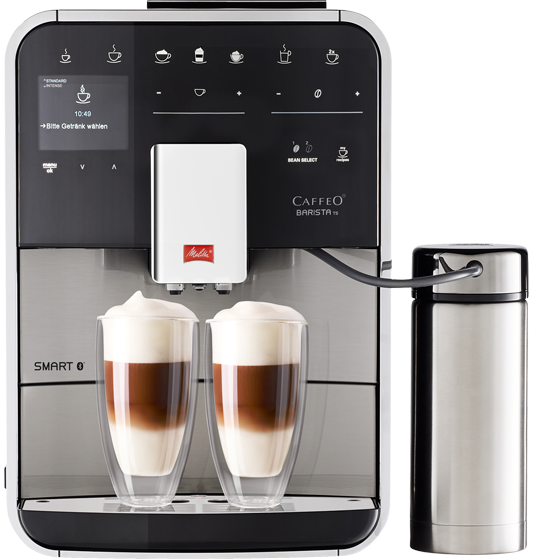Barista TS Smart® Kaffeevollautomat, Edelstahl